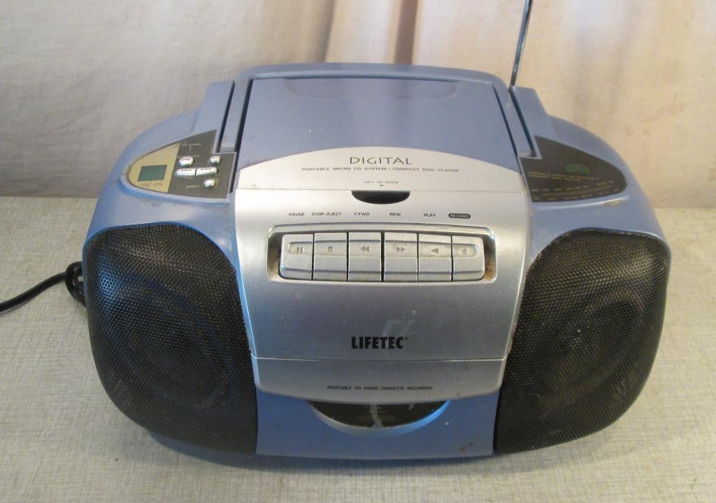 Draagbare Radio - Lifetec, Ophalen of Verzenden, Gebruikt, Radio
