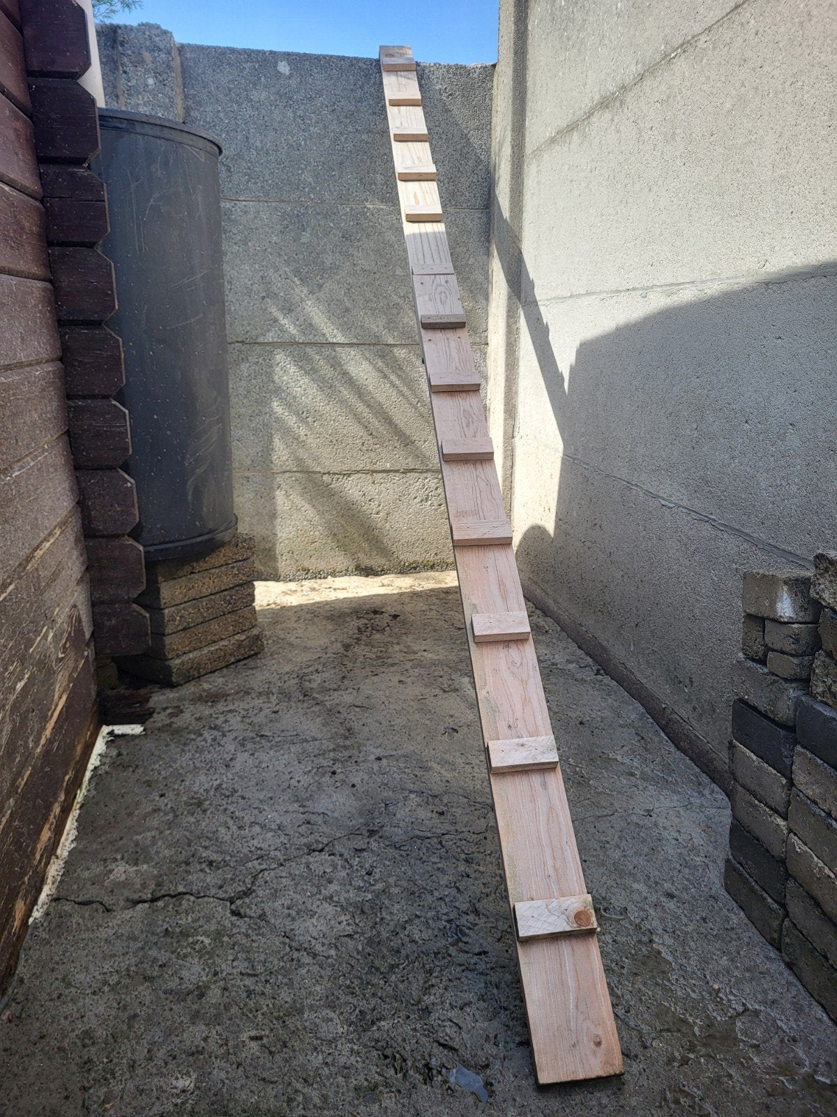 Kippentrap kippenladder loopplank konijn kippen looptrap, Enlèvement, Comme neuf, Poulailler