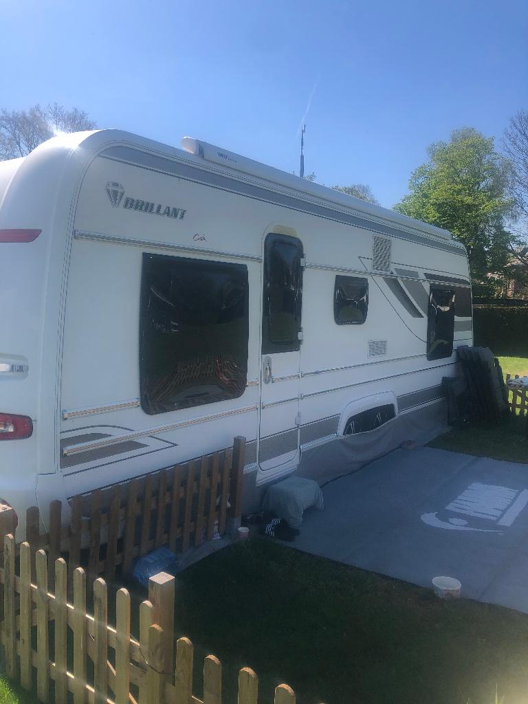 Caravan fendt, Caravans en Kamperen, Vast bed, Rondzit, Particulier, Tot en met 4