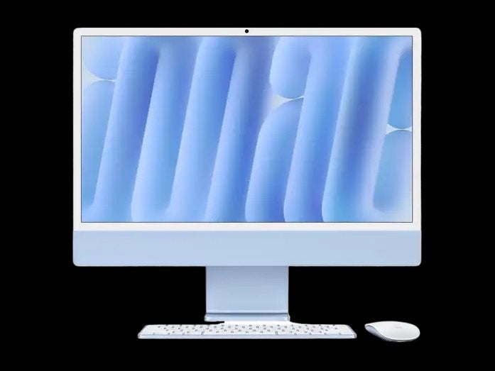 Apple iMac 24" M4 blauw nieuw, Computers en Software, Ophalen, 256 GB, IMac, Nieuw