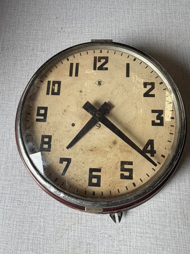 Horloge électrique d'usine allemande TN Tele Norma, Enlèvement, Inconnu