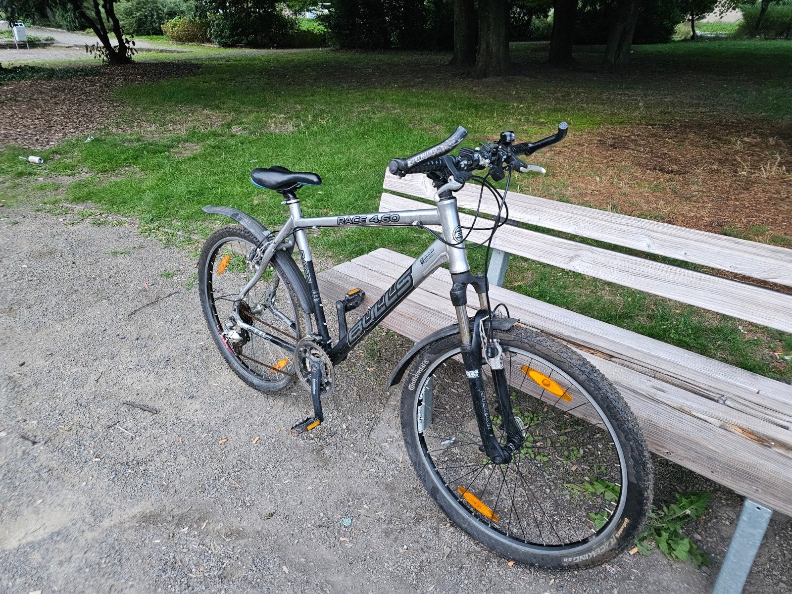 vélo vtt, Enlèvement