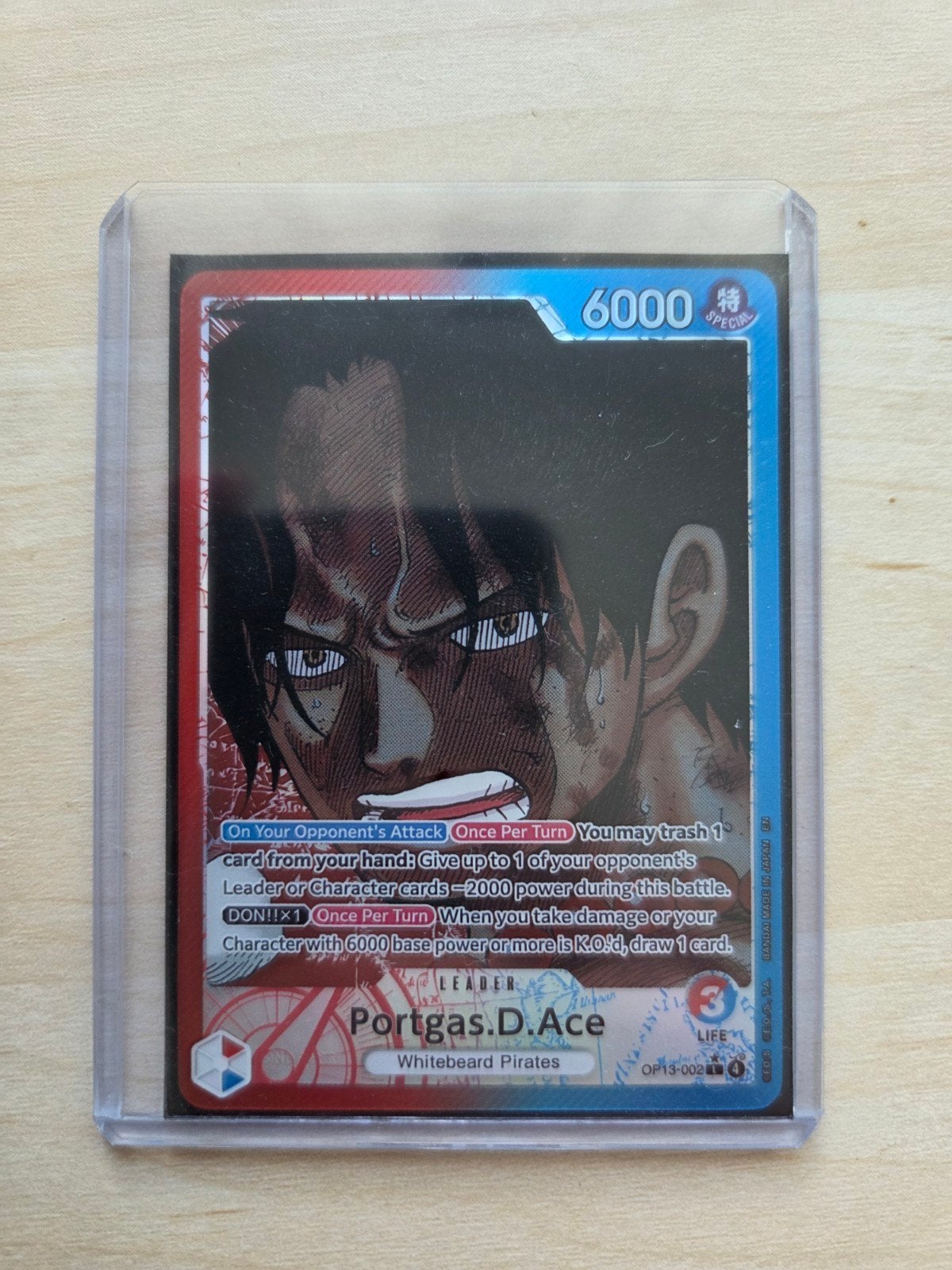 One Piece - Portgas.D.Ace, Ophalen