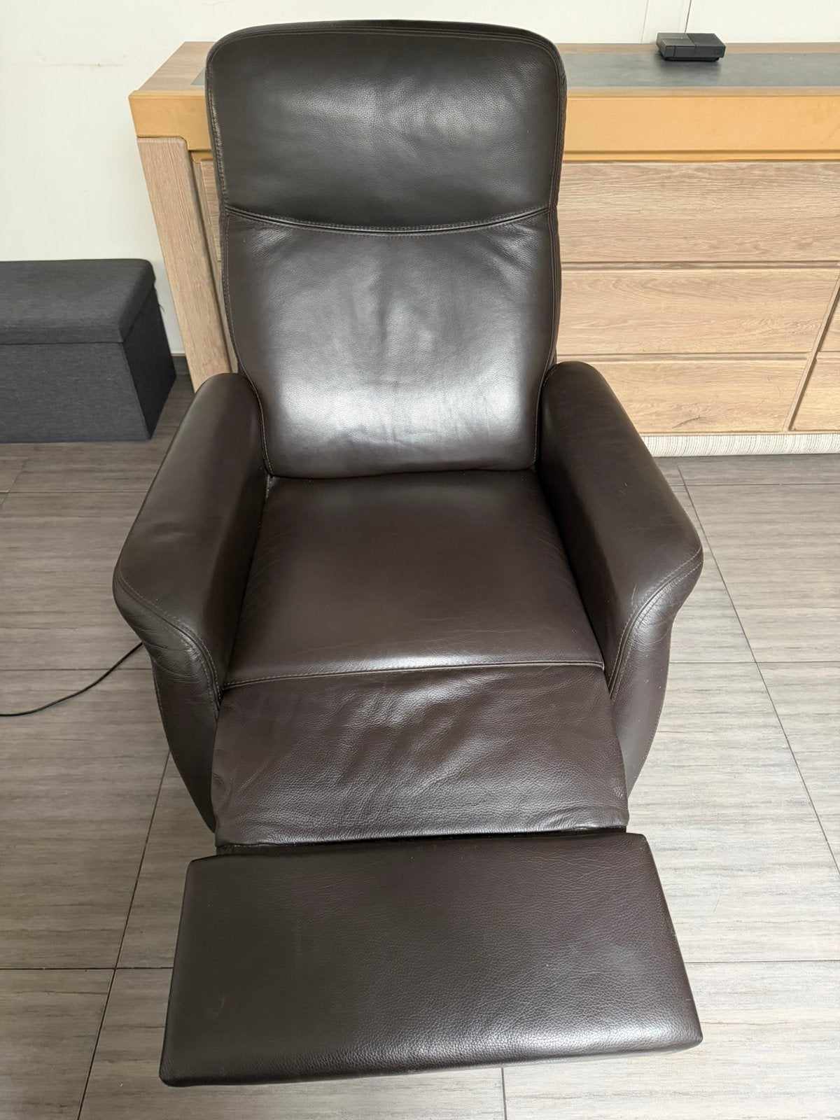 Siège, Maison & Meubles, Fauteuils, Enlèvement, Comme neuf, Cuir
