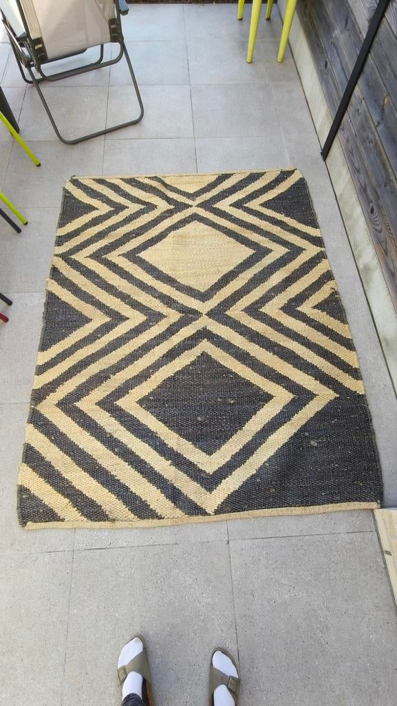 Vloerkleed jute - Maisons du Monde 195 x 150cm, Enlèvement ou Envoi