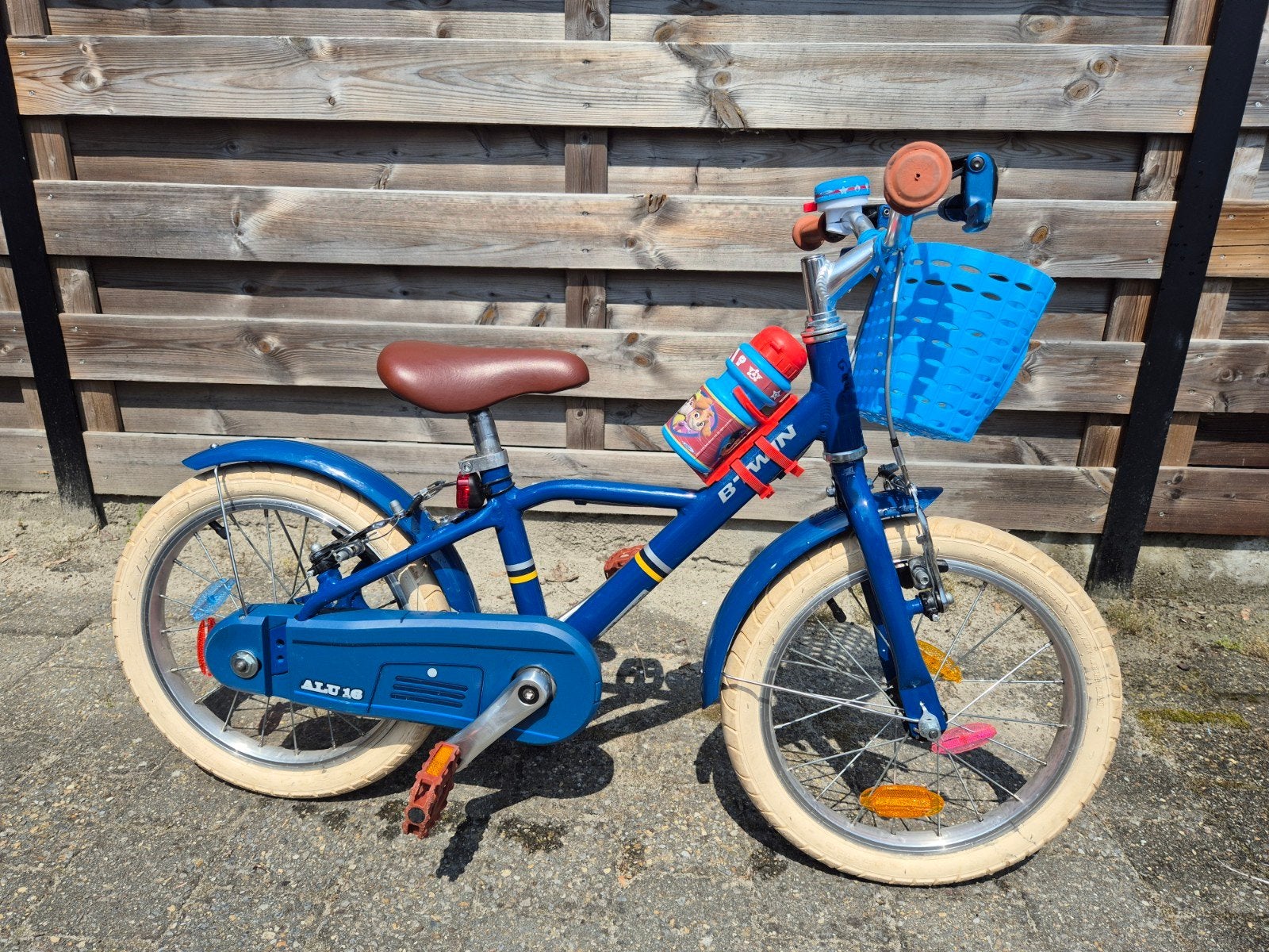16inch fiets blauw, Ophalen
