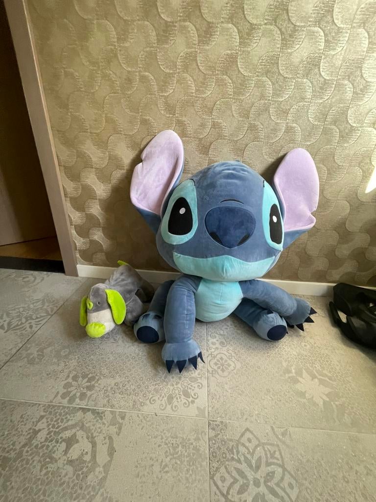 Grote stitch knuffel, Ophalen of Verzenden, Zo goed als nieuw