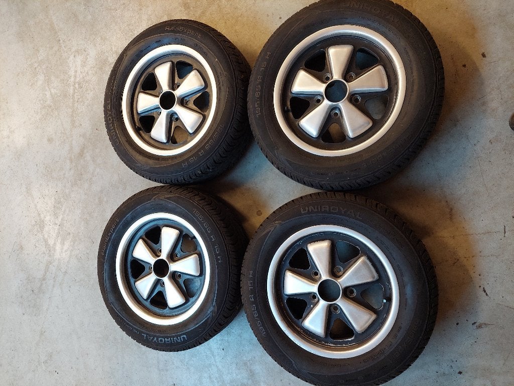 matching fuchs velgen 6Jx15 4x datum 8-76, Auto-onderdelen, Banden en Velgen, Velg(en), Zomerbanden, 15 inch, Overige, Personenwagen