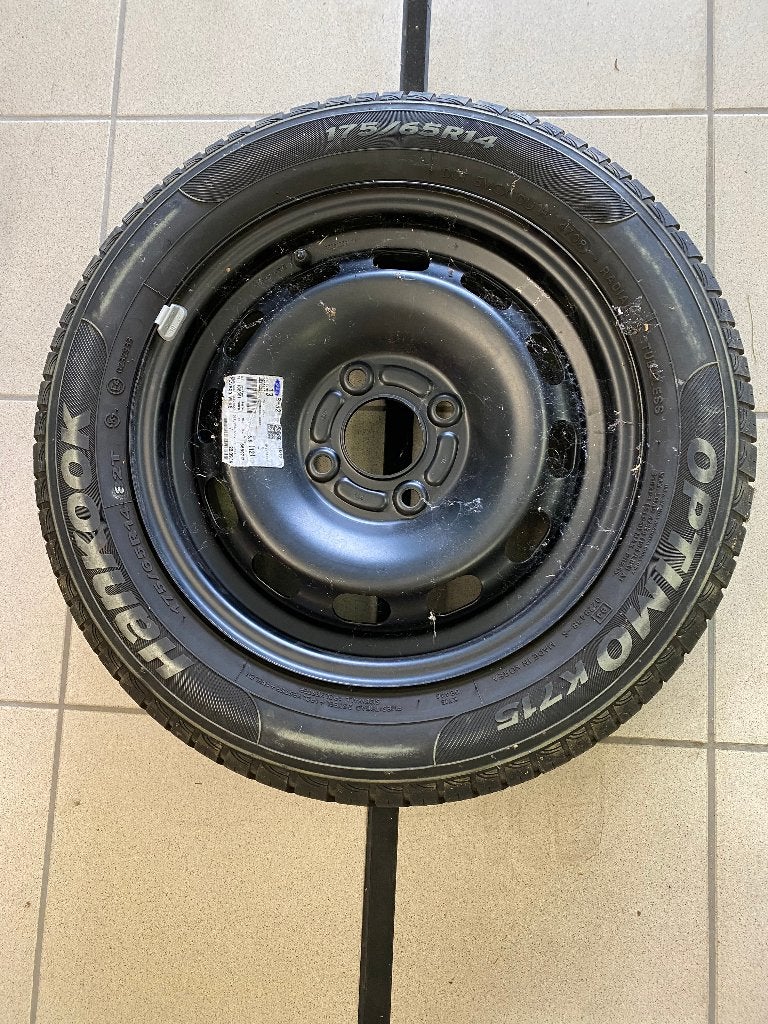 autoband Hankook 175/65R14 met stalen velg, Auto-onderdelen, Ophalen, 14 inch, Gebruikt, 175 mm