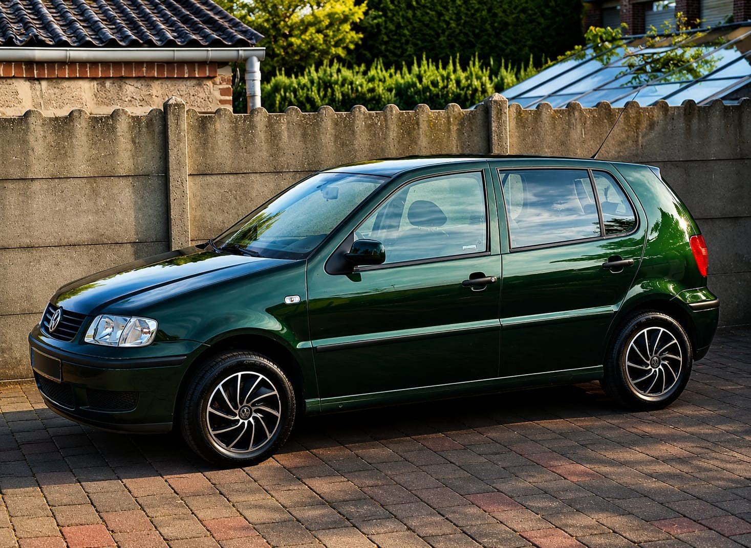 Polo 1.4 MPI Bezine auto start en rijd zeer goed, Autos, Achat, 14 cm³, Boîte manuelle, Noir
