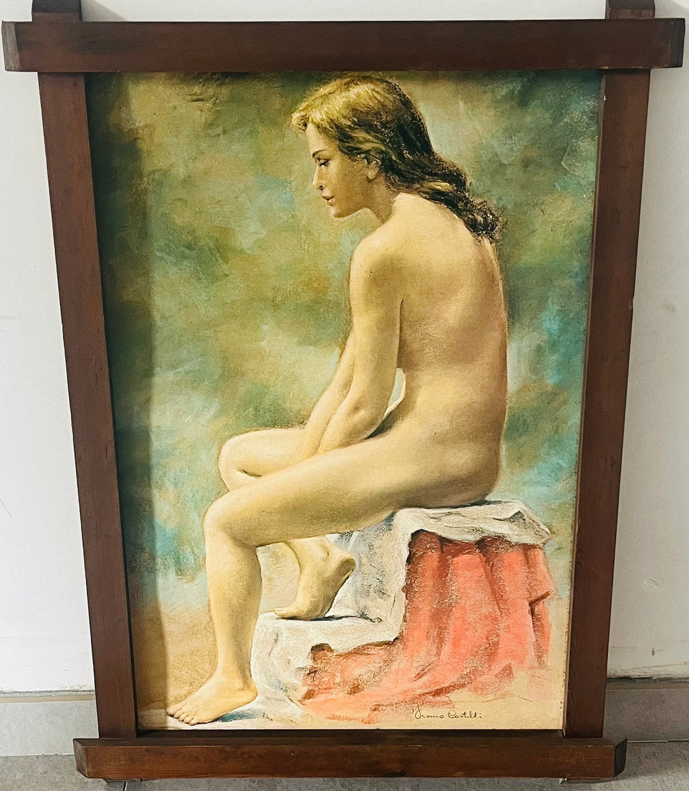 Tableau femme nue, Enlèvement