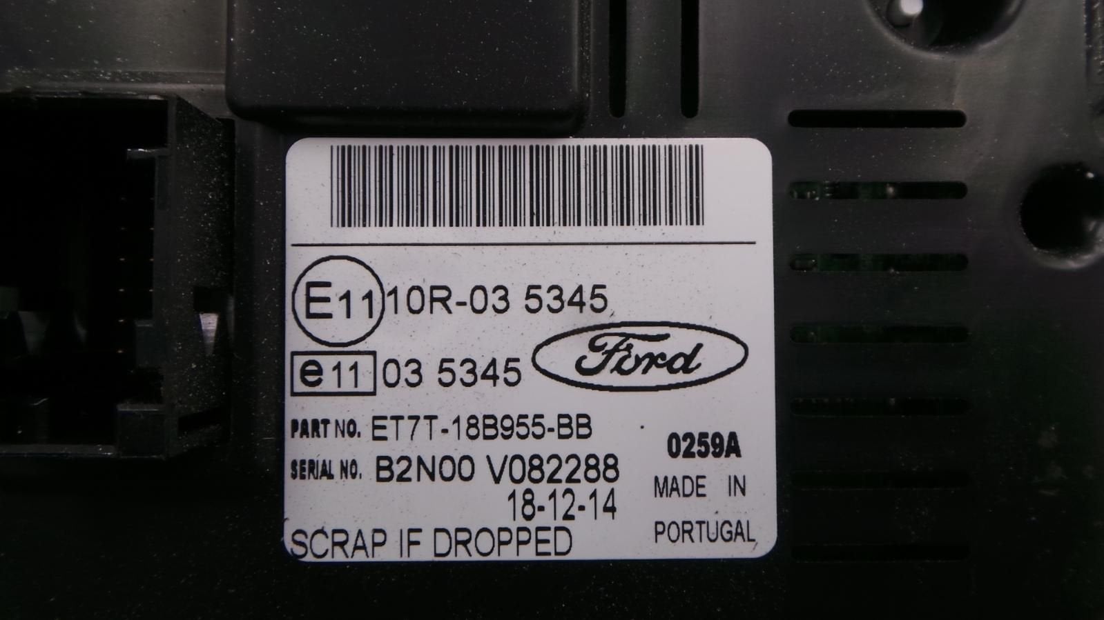 FORD FIESTA INFORMATIE DISPLAY 2015, Ophalen of Verzenden, Gebruikt, ARN erkend