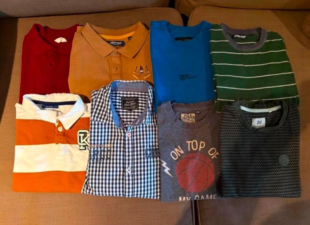 Kinderkleding pakket - maat 128 - jongen, Ophalen, Gebruikt, Maat 128