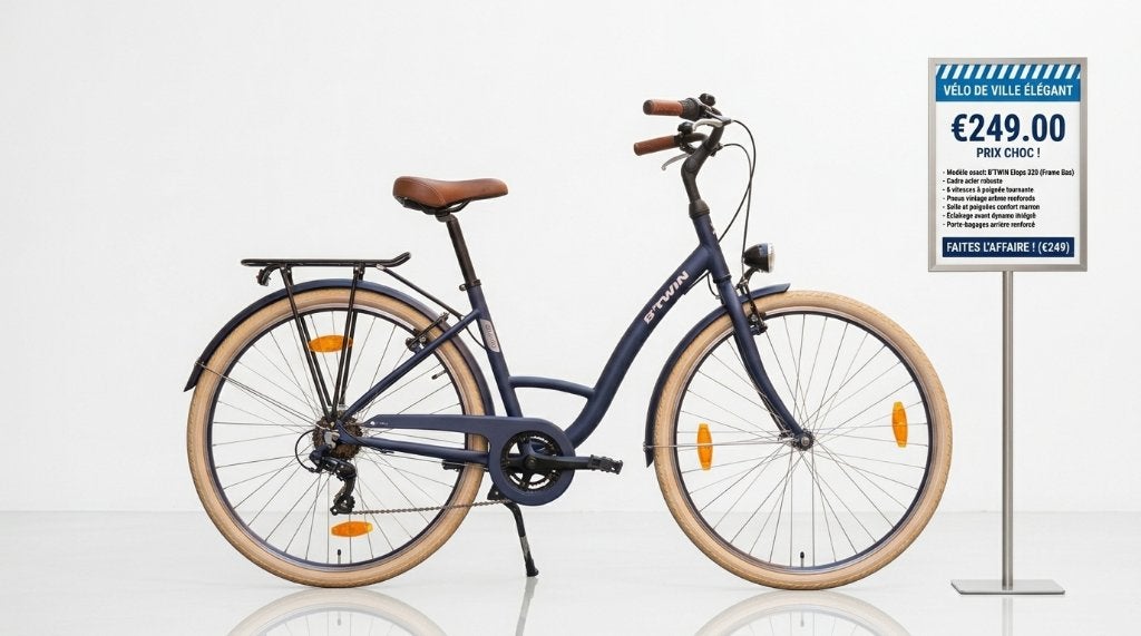 Decathlon Elops + 2  meisjesfiets ca. Zeer goede staat, Ophalen of Verzenden, Zo goed als nieuw, Versnellingen
