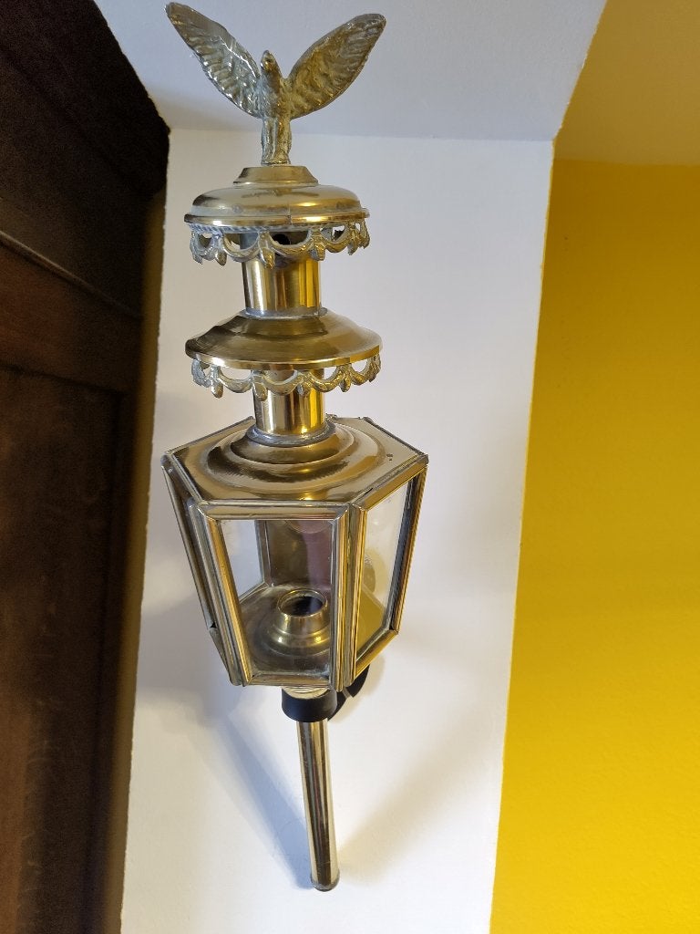 lampe de fiacre, Enlèvement