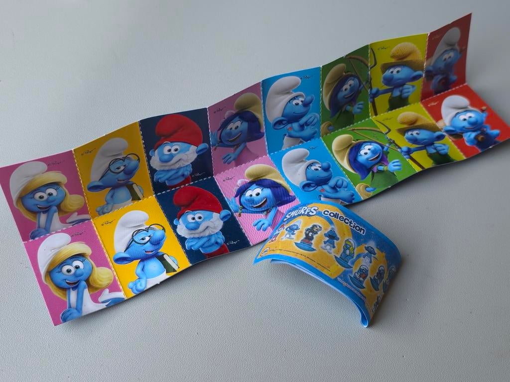 Mini jeu de cartes Schtroumpf, Envoi, Neuf, Différents Schtroumpfs, Autres types