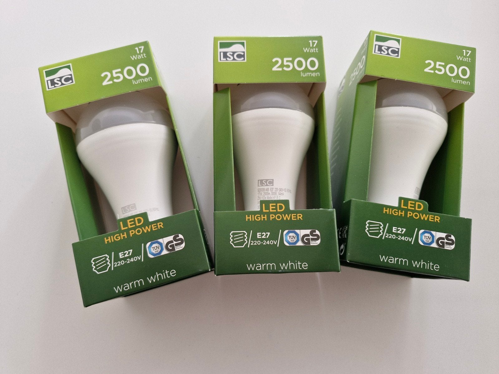 LED Lampen set van 3, Enlèvement
