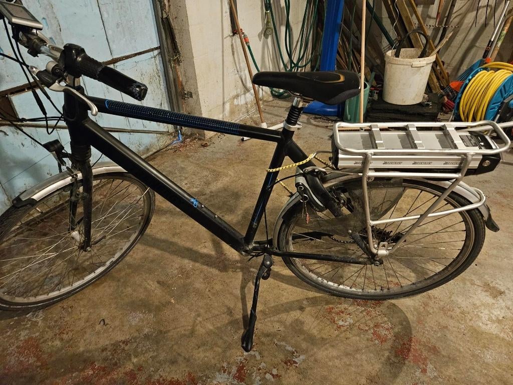 Elektrische fiets, Fietsen en Brommers, Elektrische fietsen, Gebruikt, 50 km per accu of meer, 55 tot 59 cm, Ophalen