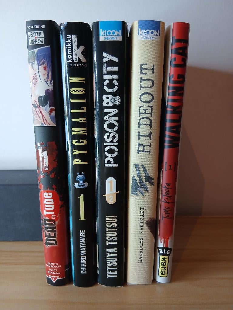 Lot mangas horreur / seinen – Dead Tube / Pygmalion, Neuf, Enlèvement, Comics, Tomo Kitaoka