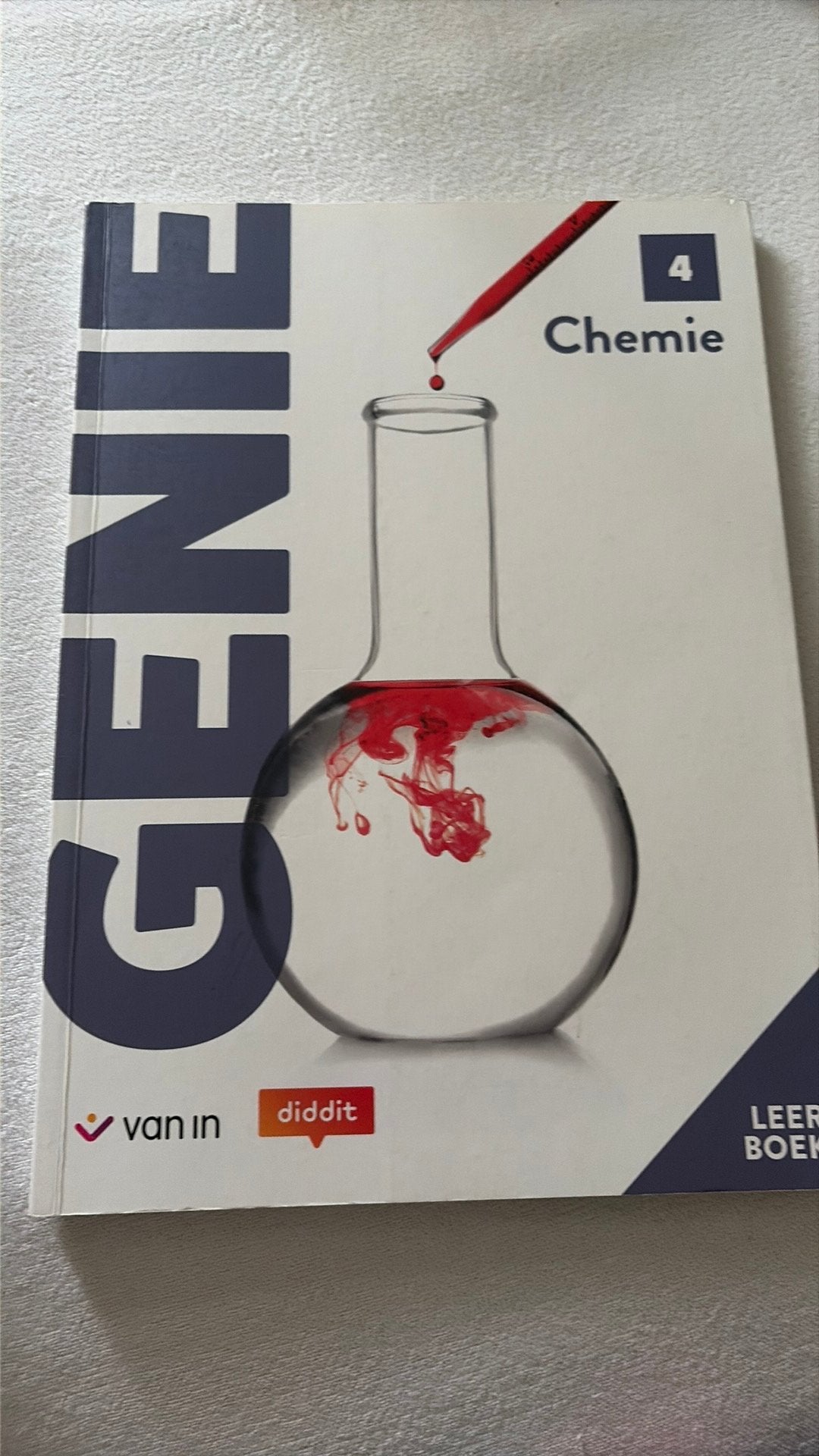 Genie Chemie 4 - leerboek, Ophalen, Zo goed als nieuw, ASO, Scheikunde
