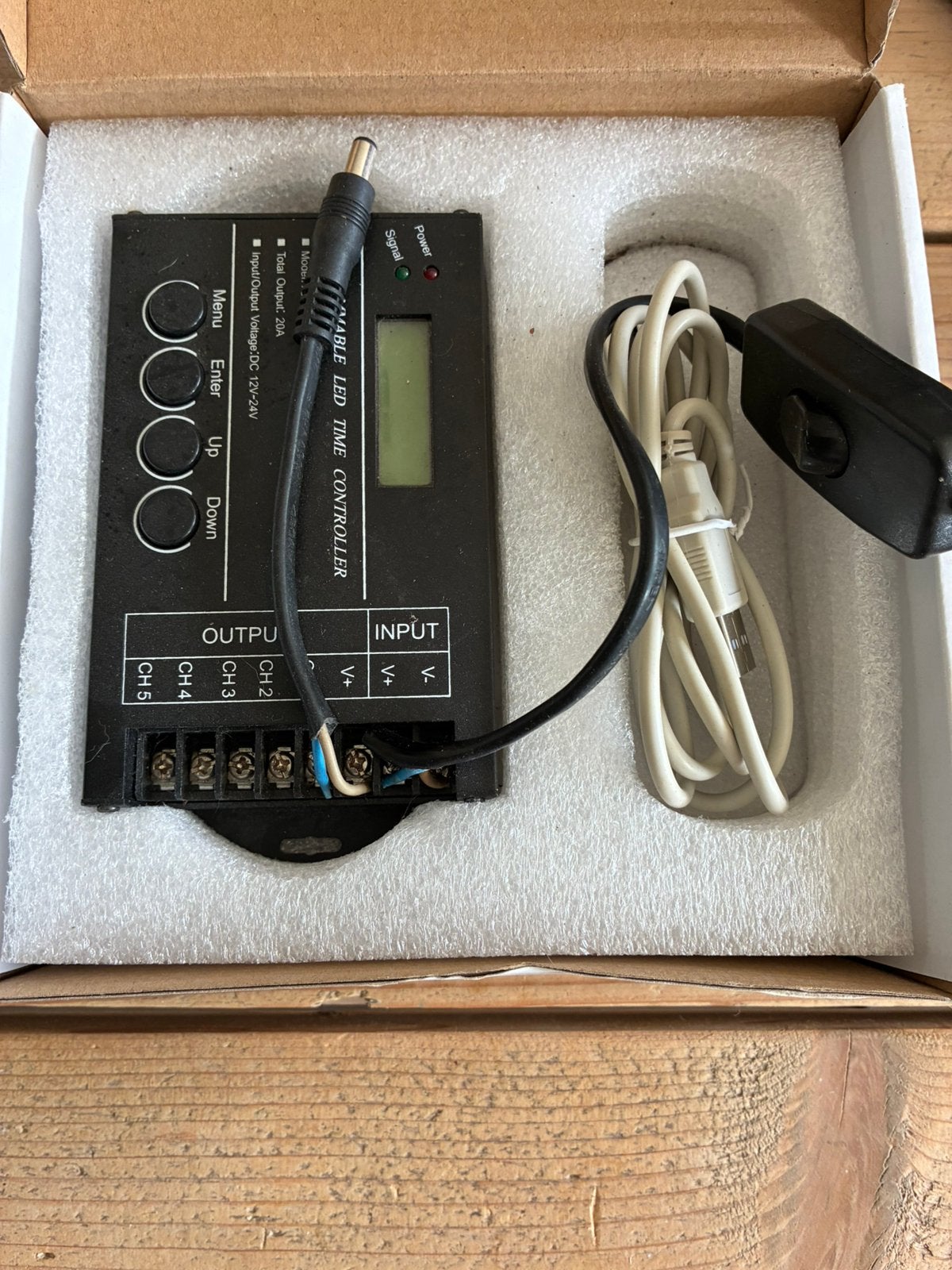 led Time controller, Dieren en Toebehoren, Ophalen of Verzenden, Zo goed als nieuw