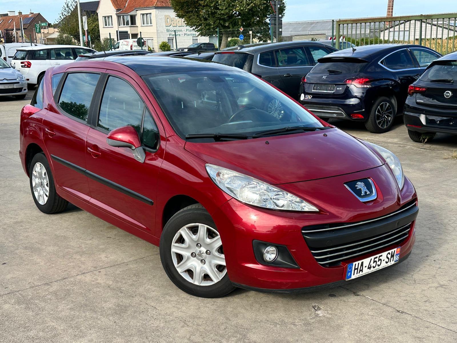 Peugeot 207SW 1.6L Benzine 2010, Auto's, Euro 5, Stof, Parkeersensor, Bedrijf
