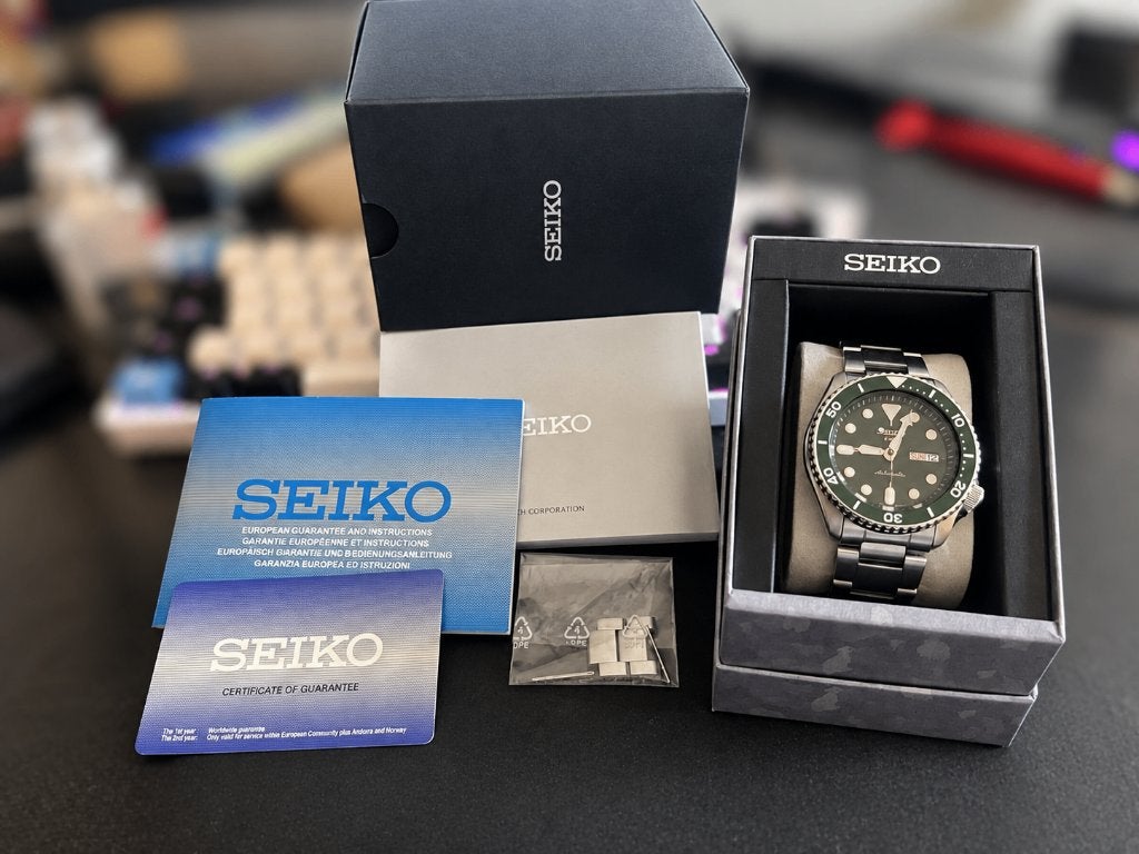 Montre Seiko Automatic, Enlèvement, Comme neuf, Seiko