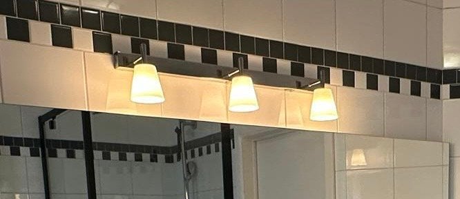 Applique salle de bain, Maison & Meubles, Enlèvement, Comme neuf