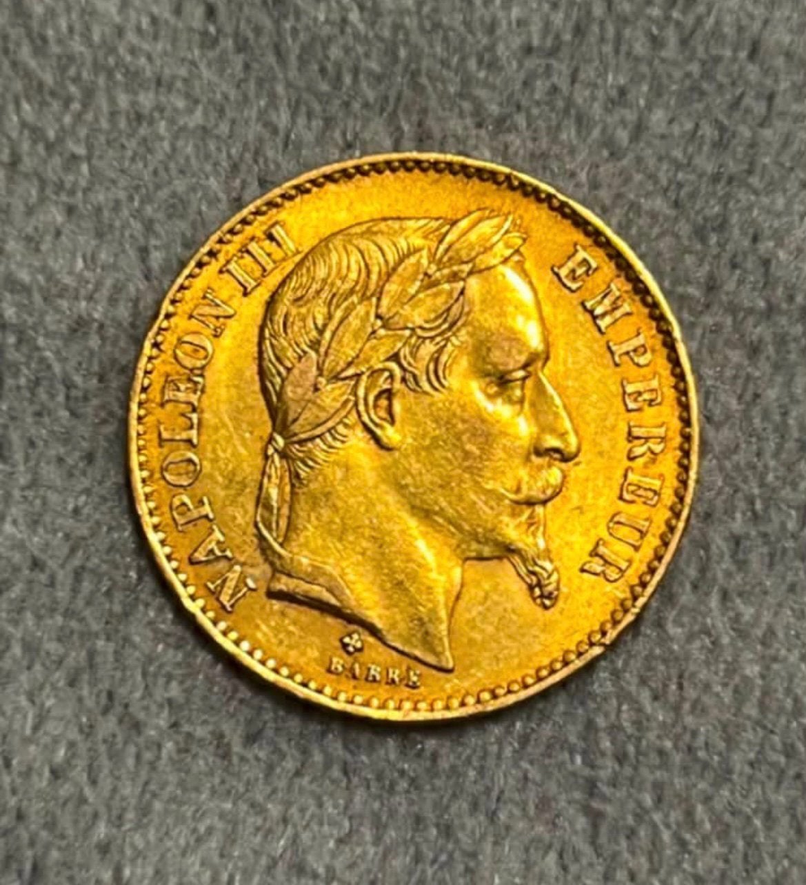 Pièce de Napoléon III à vendre ! 6,45 grammes d'or, Enlèvement, Or