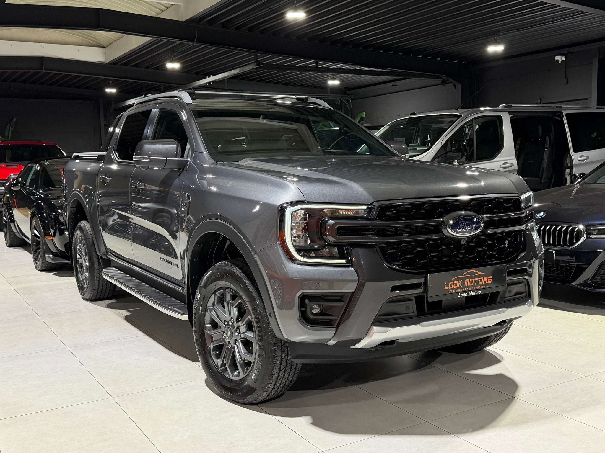 Ford Ranger 2.0 EcoBlue e-4WD Wildtrak 205cv NAVIGATION DIST, Autos, Cuir, Argent ou Gris, Achat, https://public.car-pass.be/vhr/f4c4389e-8b08-449a-b5b0-4a8f40c436ea