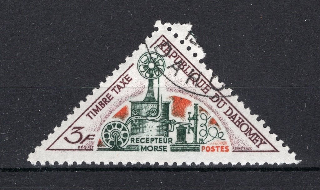 DAHOMEY Yt. T39 gestempeld Portzegel 1967, Verzenden, Overige landen, Gestempeld