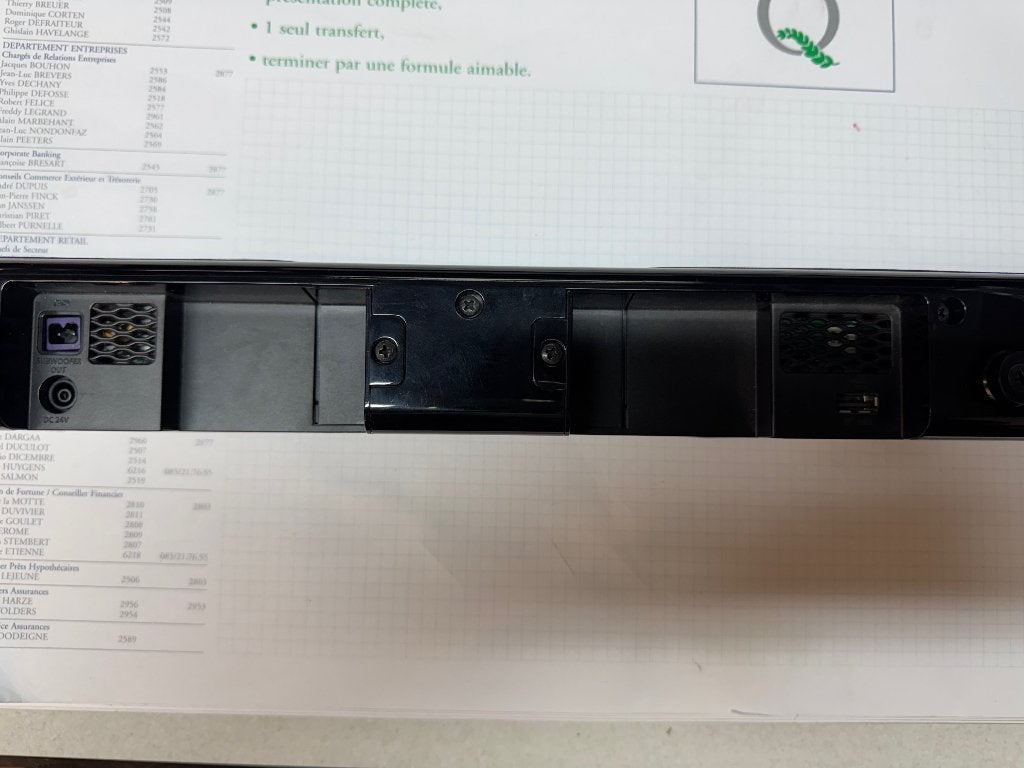 BARRE DE SON SAMSUNG, TV, Hi-fi & Vidéo, Enlèvement, Avec subwoofer externe, Comme neuf