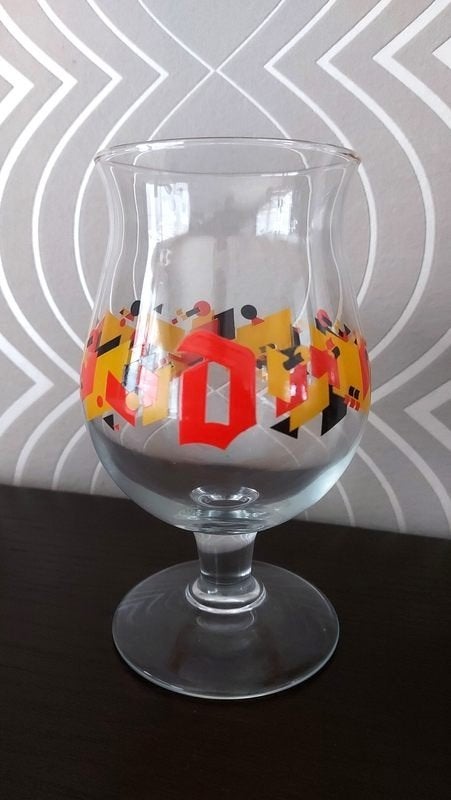 Duvel glas 'EK 2020', Verzamelen, Glas en Drinkglazen, Ophalen of Verzenden, Bierglas