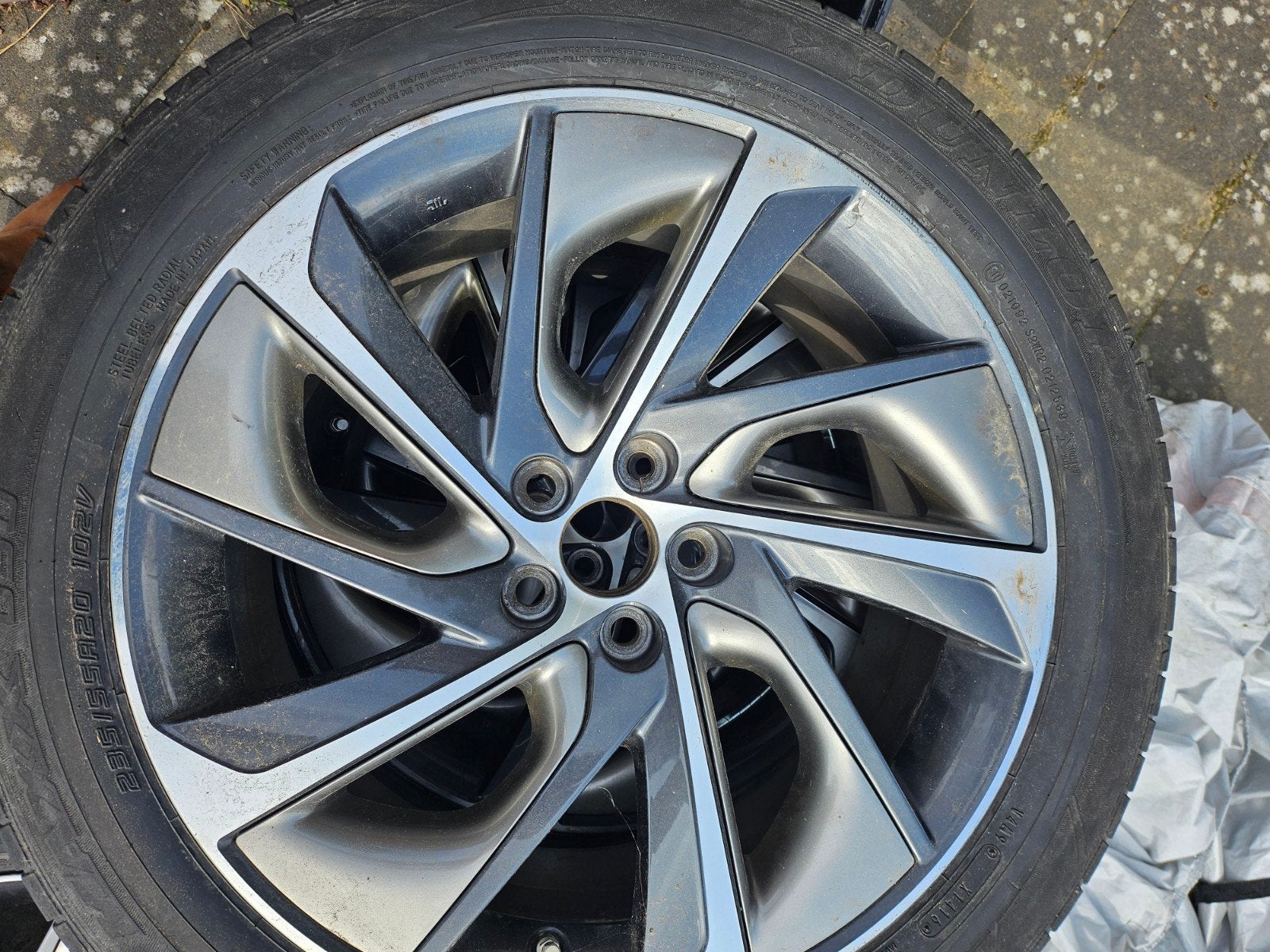 Jantes Lexus 20, Autos : Pièces & Accessoires, Pneus été, Pneu(s), Enlèvement, 20 pouces