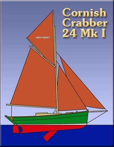 Cornish Crabber 24 MK1, Watersport en Boten, Kajuitzeilboten en Zeiljachten, Ophalen, 8 pk, Gebruikt, Binnenboordmotor