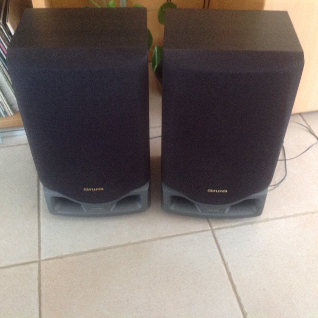 Haut-parleurs 3 voies Aiwa SX-ZR 750/, TV, Hi-fi & Vidéo, Enceintes, Enlèvement ou Envoi, Comme neuf