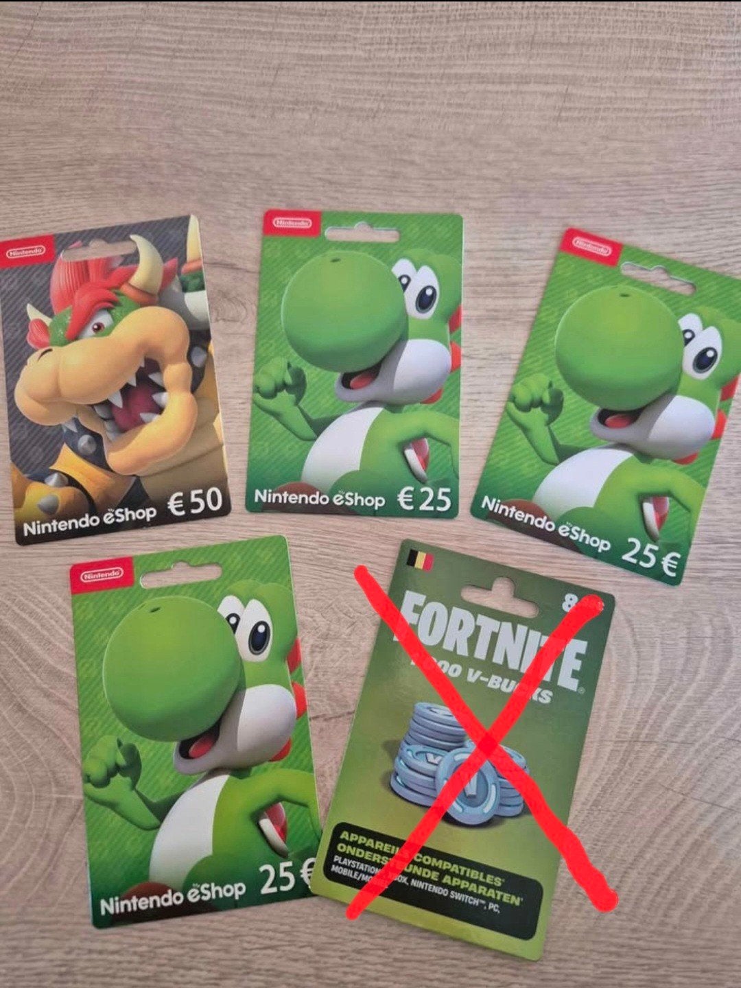 Nitendo Switch E-Shop 20€ et 40€, Consoles de jeu & Jeux vidéo, Enlèvement, Neuf, Switch Original