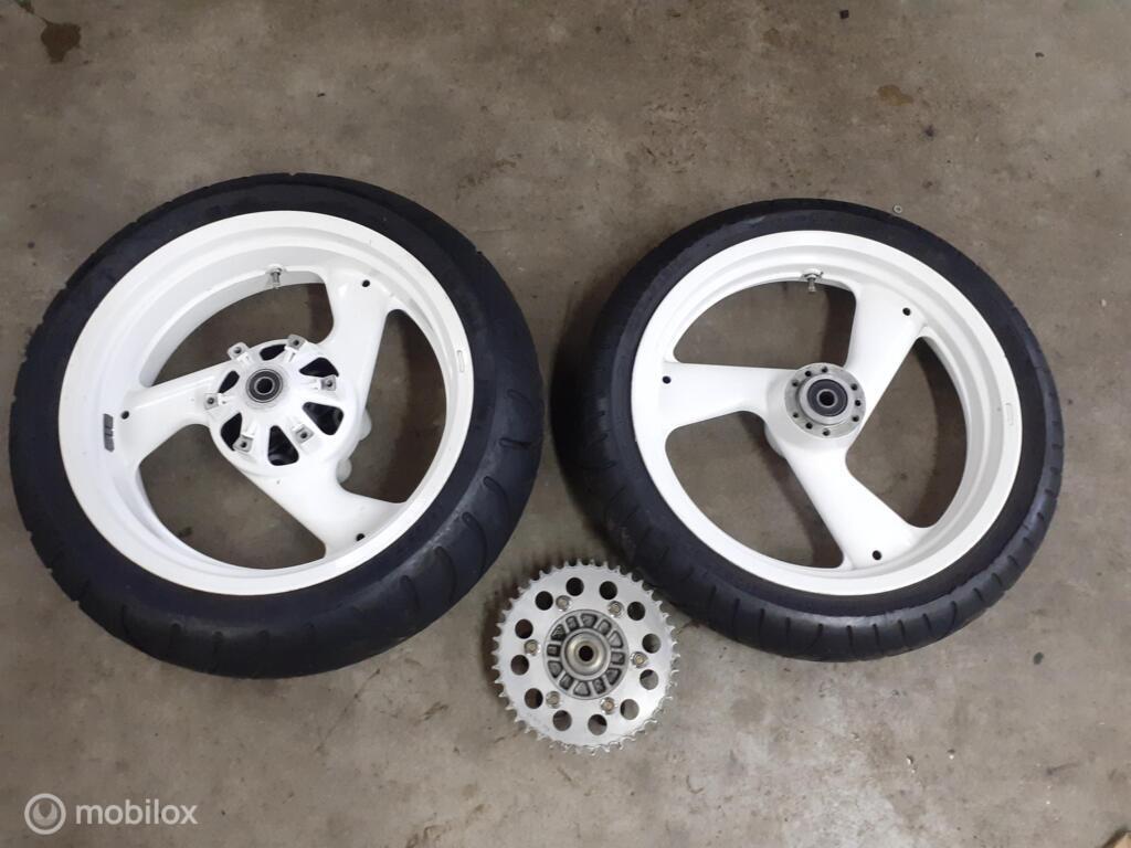 Achterwiel voorwiel wielen velgen 851 Paso 907 Supersport SS, Motoren, Gebruikt, Factorystore.service@ducati.com, Ophalen of Verzenden