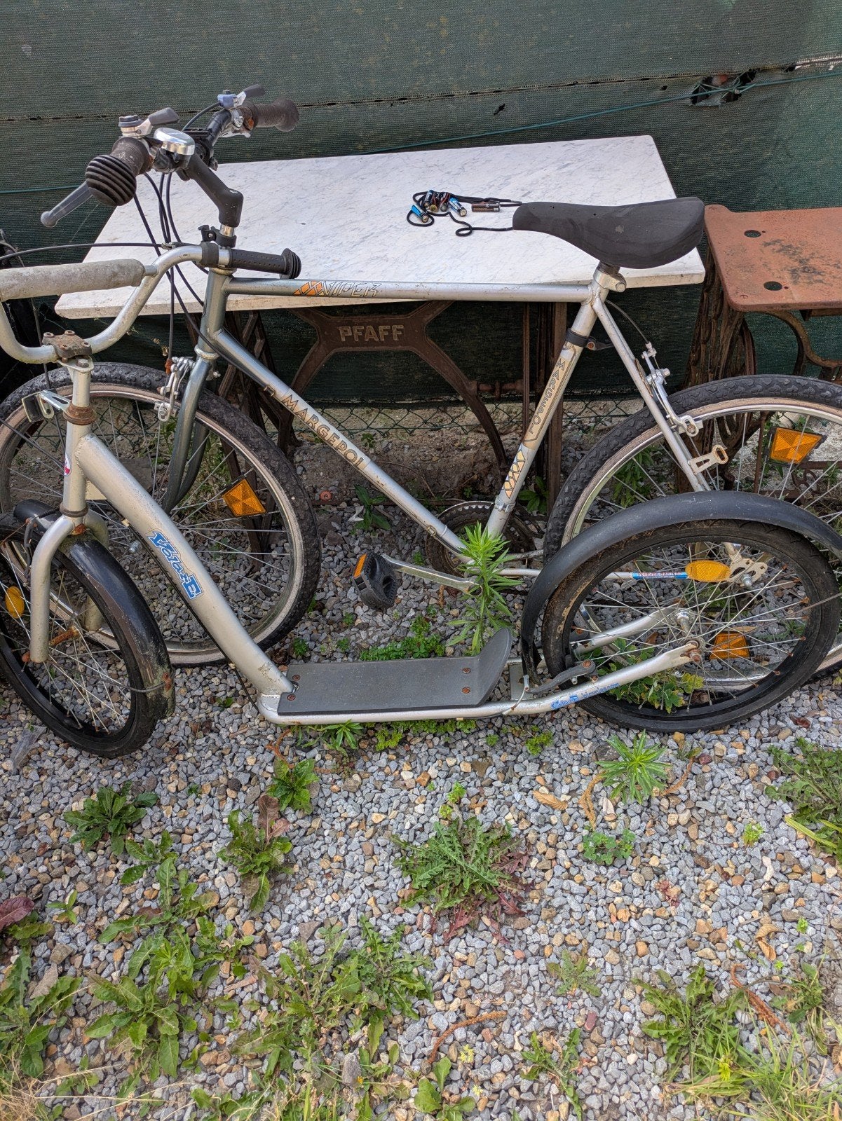 Fiets en step volwassen, Vélos & Vélomoteurs, Vélos | Ancêtres & Oldtimers, Enlèvement