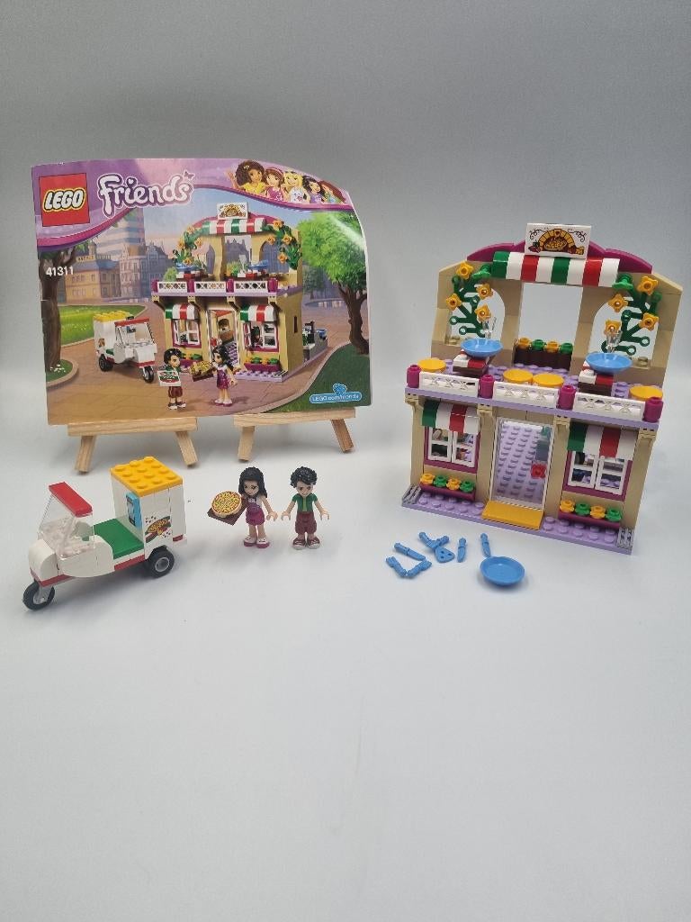 Lego Friends Heartlake Pizzeria 41311, Enlèvement, Comme neuf, Ensemble complet, Lego