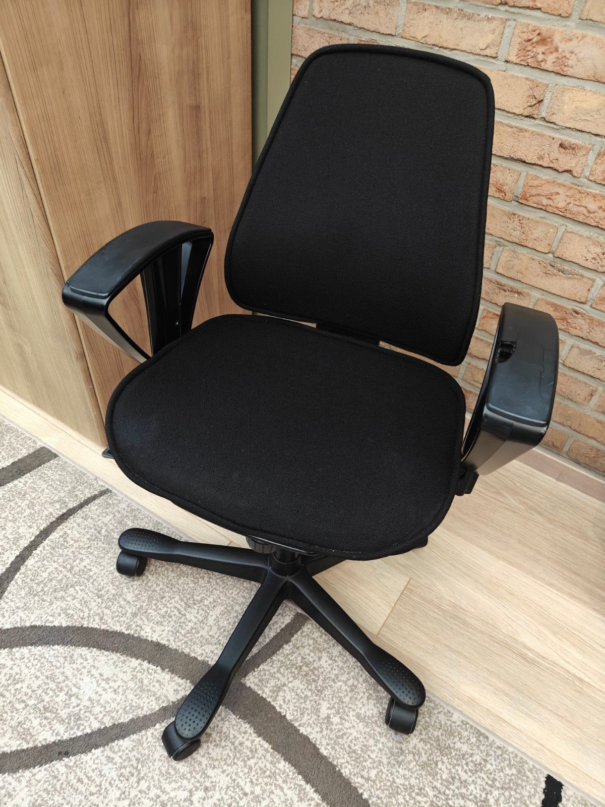 Bureaustoel vh merk Kinnarps, Maison & Meubles, Chaises de bureau, Enlèvement, Utilisé, Chaise de bureau, Ergonomique