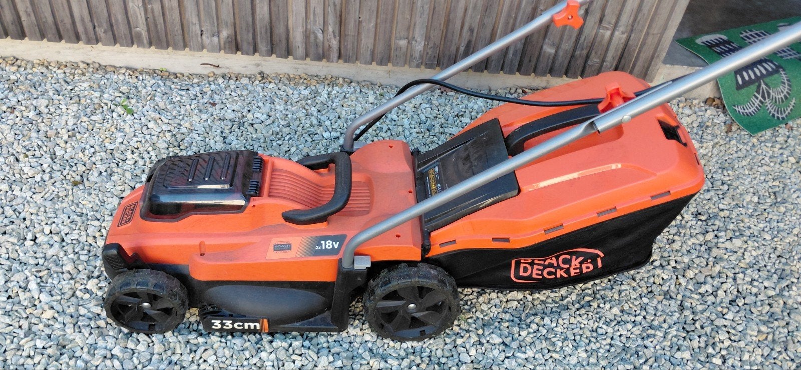 accu grasmaaier black & dekker met mulching functie, Tuin en Terras, Ophalen