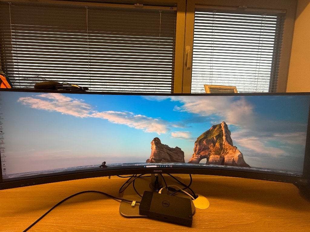 Monitor 49 inch - NIEUW, 3 à 5 ms, Philips, Enlèvement, Rotatif