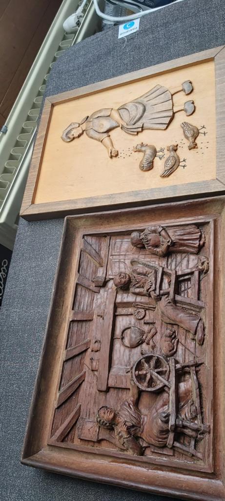 Houten kaders 2 stuks, Ophalen