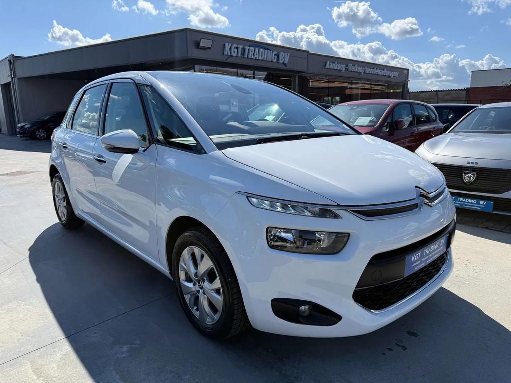 Citroën C4 Picasso 1.2i 130PK NAVIGATIE BLUETOOTH PDC LED C, Auto's, Stof, Gebruikt, 1199 cc, 1409 kg