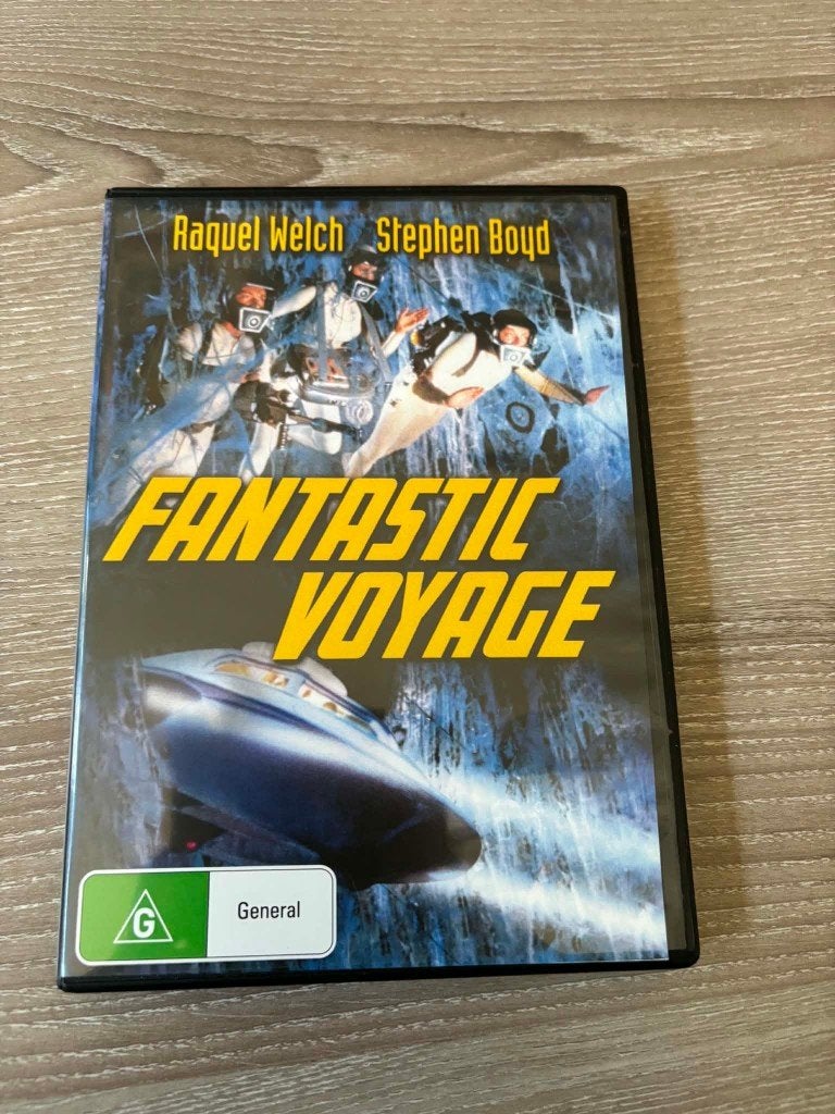 Fantastic voyage met Raquel Welch, Import Australie. 3 euro., CD & DVD, DVD | Classiques, À partir de 6 ans, Import, Enlèvement ou Envoi
