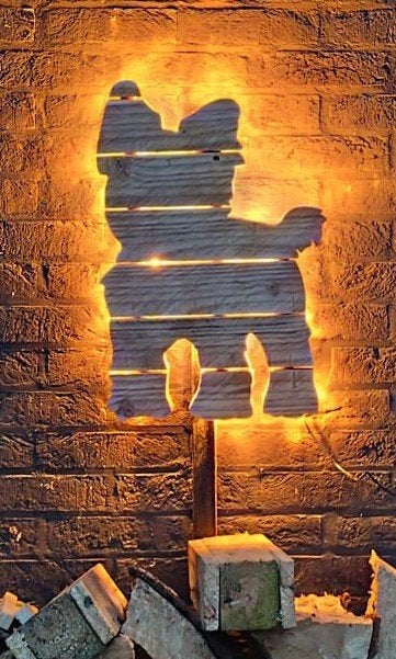 decoratieve figuren met verlichting, Enlèvement, Neuf
