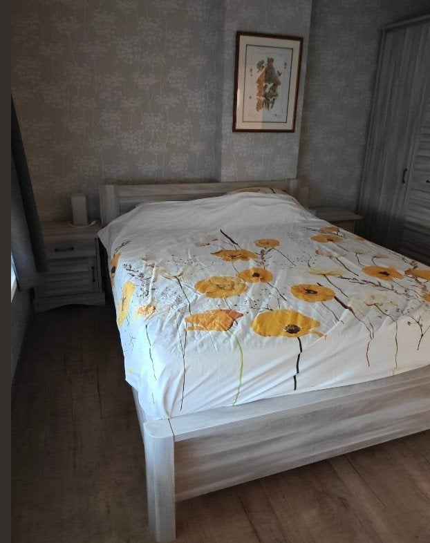 Bed + 2 nachtkastjes, Huis en Inrichting, Ophalen