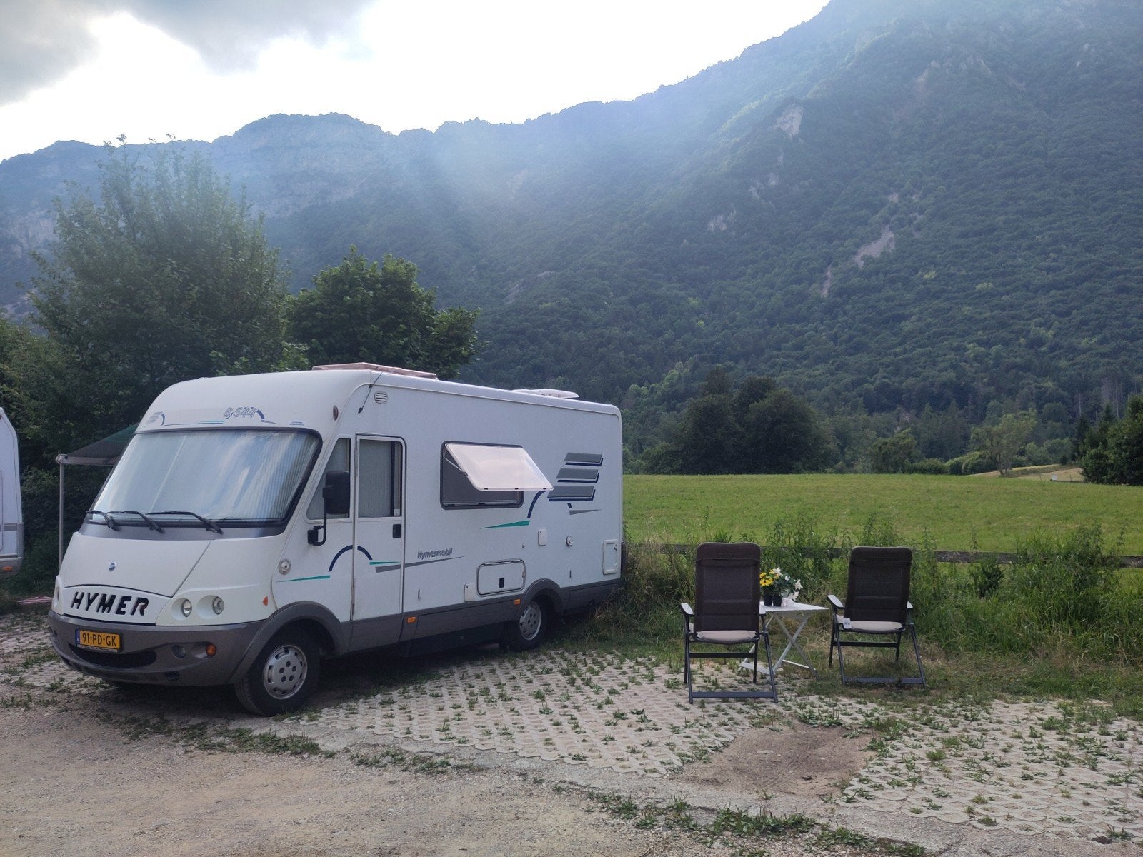 Hymer B544 camper fiat 2.8 JTD Klaar voor avontuur!, Caravans en Kamperen, Integraal, Ringverwarming, Fiat, Particulier