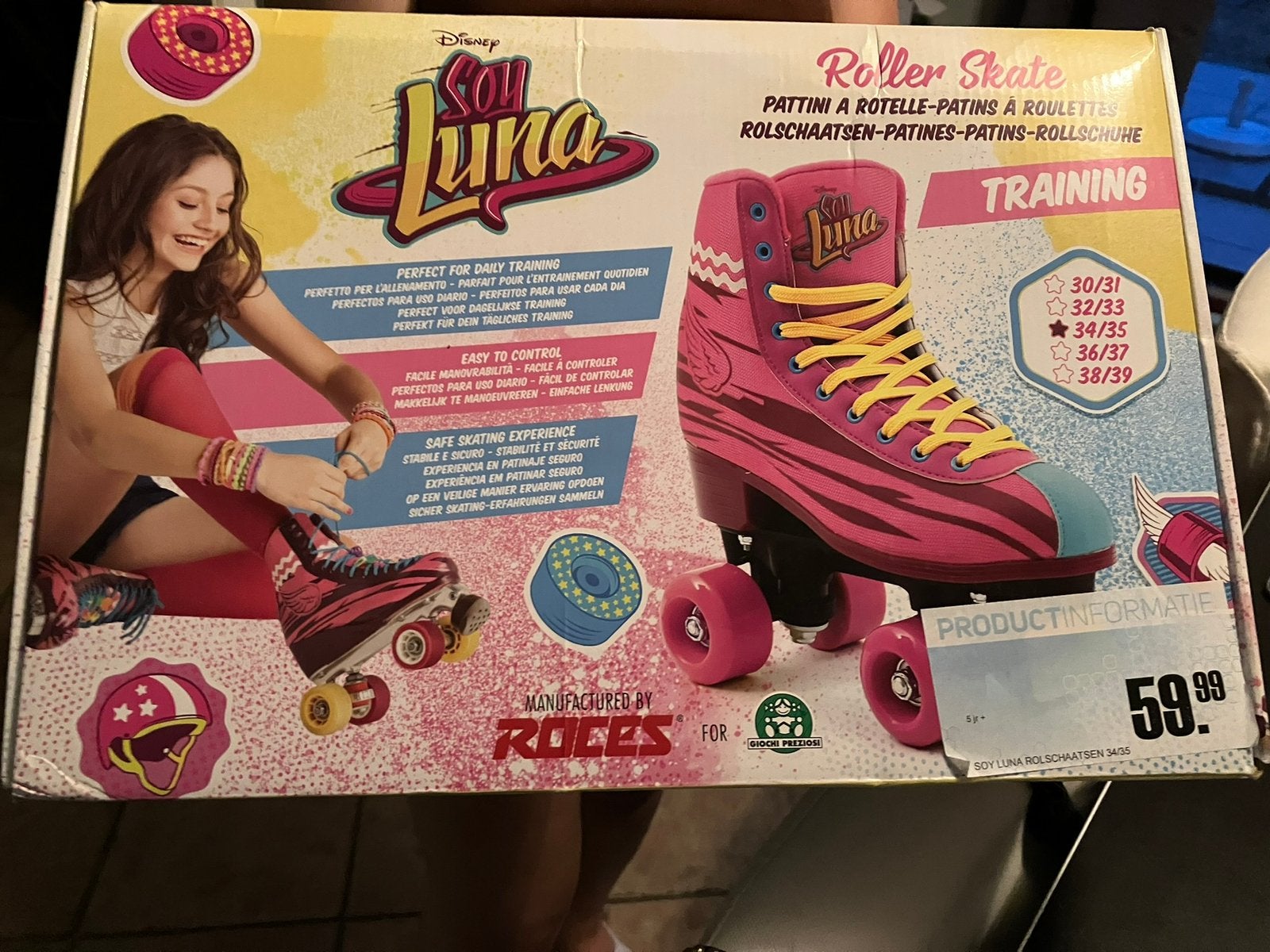 Rolschaatsen, Ophalen, Zo goed als nieuw